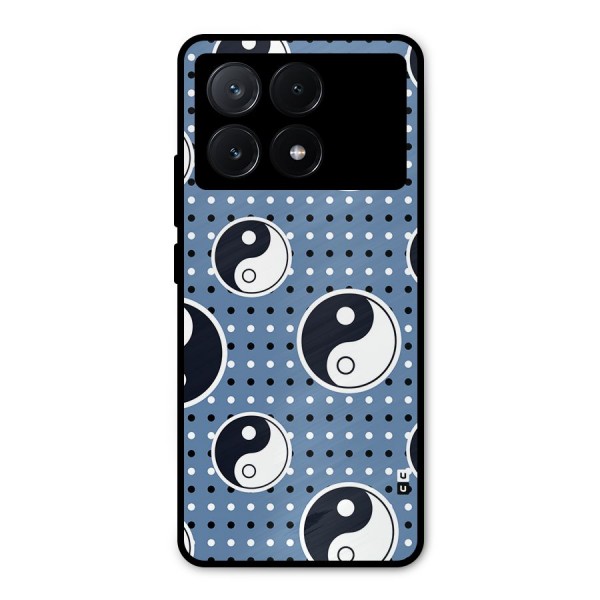Ultimate Yin Yang Metal Back Case for Poco X6 Pro