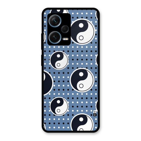 Ultimate Yin Yang Metal Back Case for Redmi Note 12 Pro Plus 5G