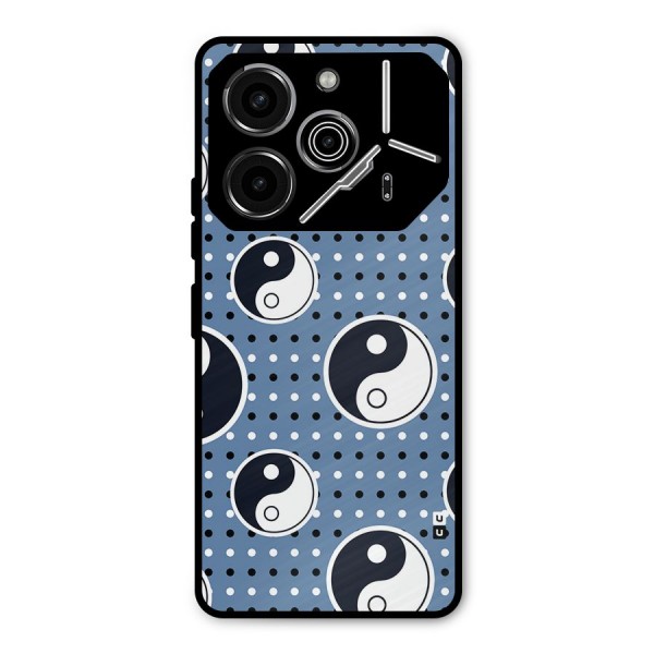 Ultimate Yin Yang Metal Back Case for Tecno Pova 6 Pro