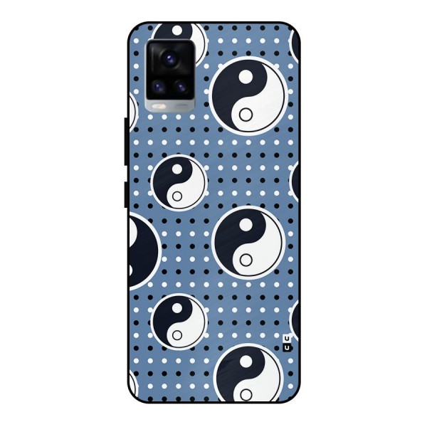Ultimate Yin Yang Metal Back Case for Vivo V20