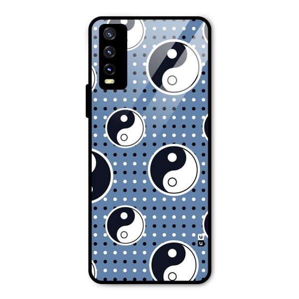 Ultimate Yin Yang Metal Back Case for Vivo Y20i