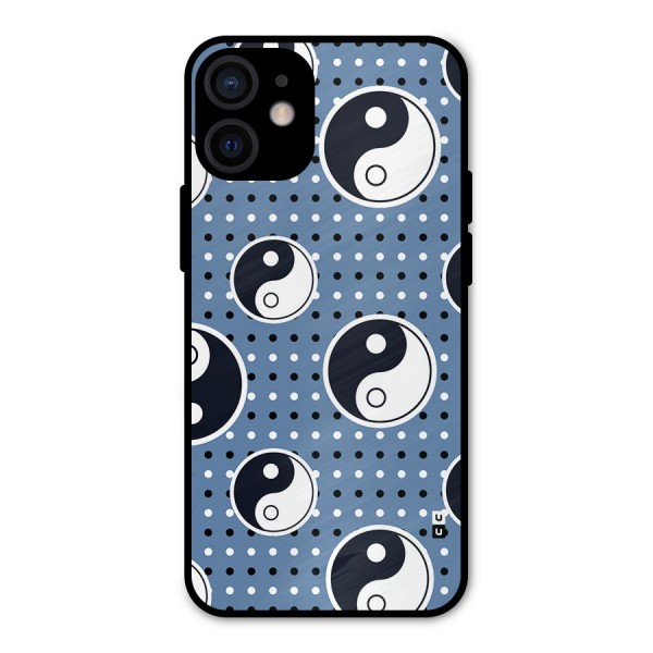 Ultimate Yin Yang Metal Back Case for iPhone 12 Mini