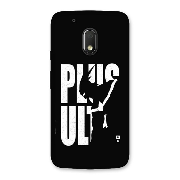 Ultra Plus Back Case for Moto G4 Play