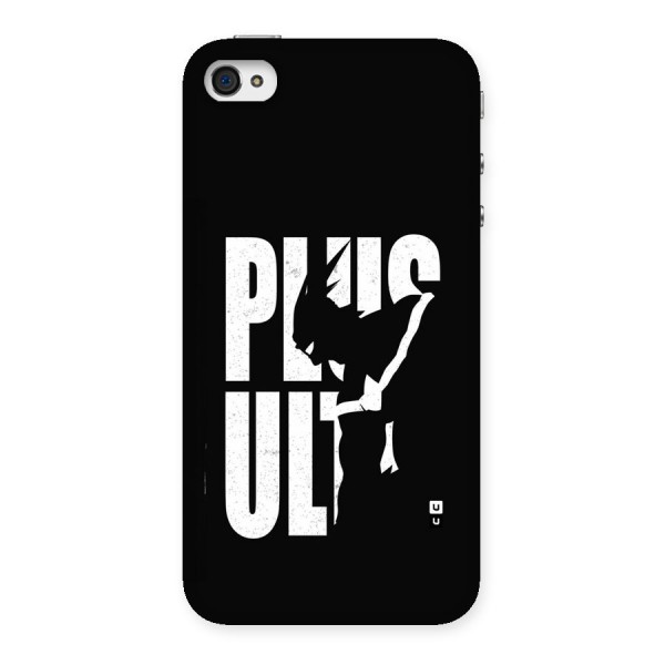 Ultra Plus Back Case for iPhone 4 4s