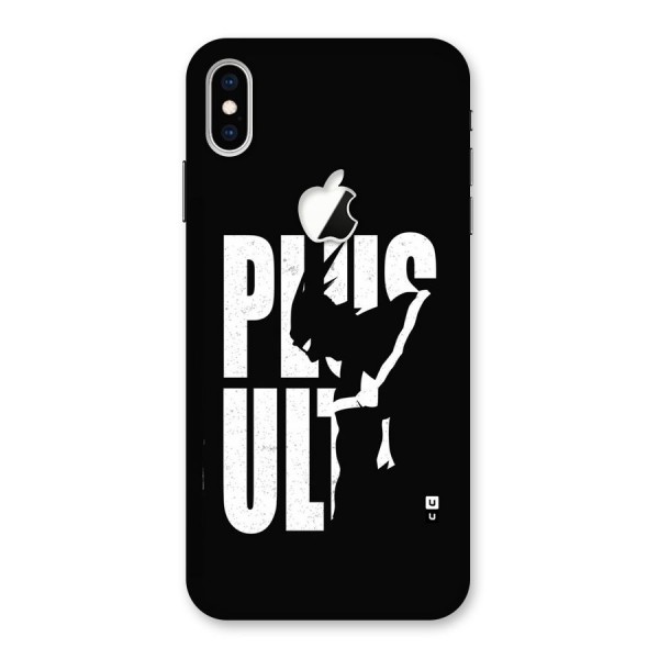Ultra Plus Back Case for iPhone XS Max Apple Cut