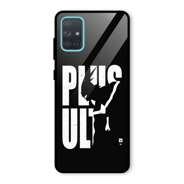 Ultra Plus Glass Back Case for Galaxy A71