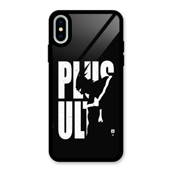 Ultra Plus Glass Back Case for iPhone X