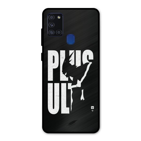 Ultra Plus Metal Back Case for Galaxy A21s
