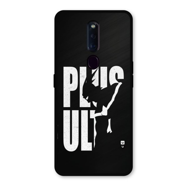 Ultra Plus Metal Back Case for Oppo F11 Pro
