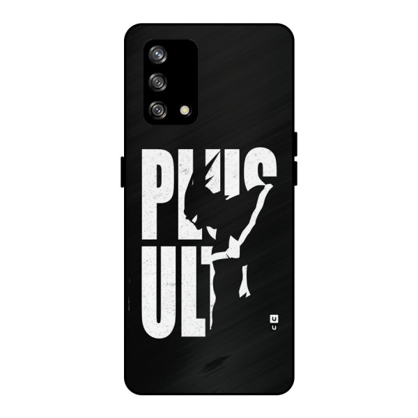 Ultra Plus Metal Back Case for Oppo F19s