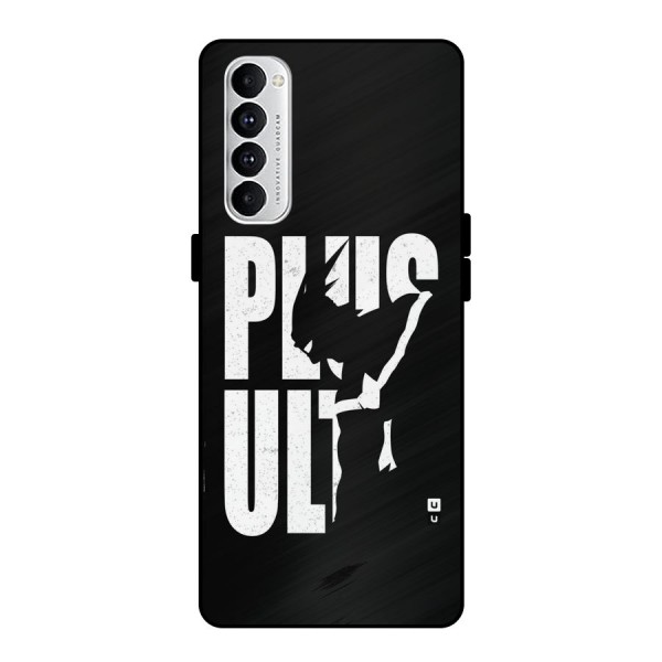 Ultra Plus Metal Back Case for Oppo Reno4 Pro