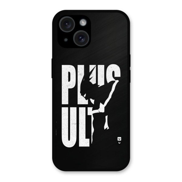 Ultra Plus Metal Back Case for iPhone 15