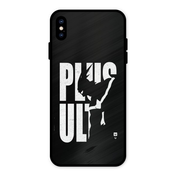 Ultra Plus Metal Back Case for iPhone XS Max