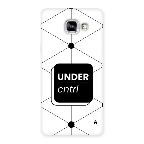 Under Control Back Case for Galaxy A5 (2016)
