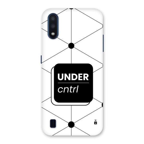 Under Control Back Case for Galaxy M01