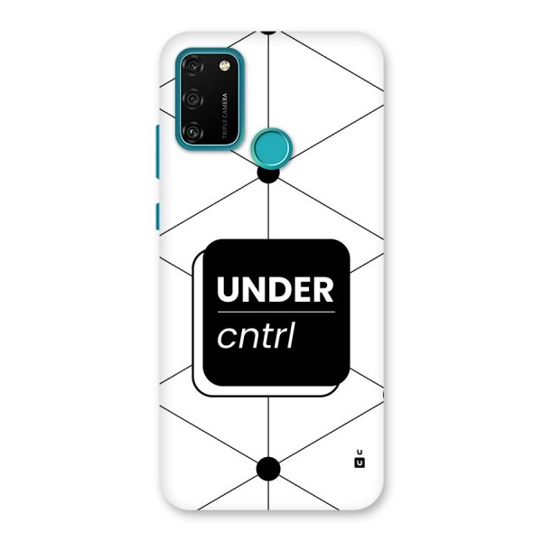 Under Control Back Case for Honor 9A