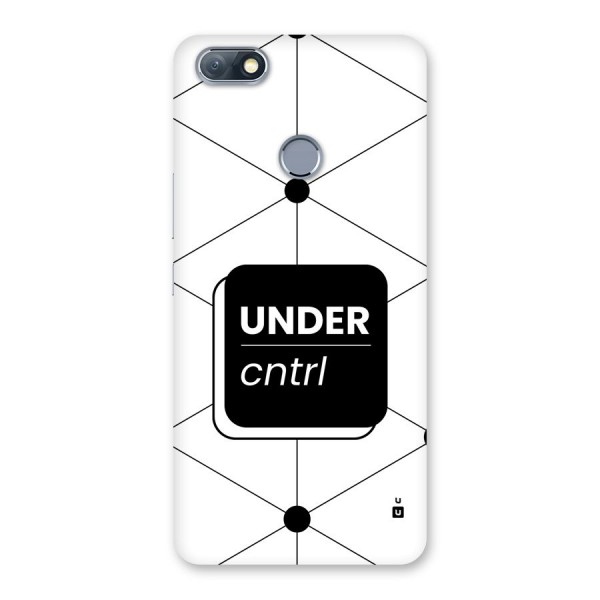 Under Control Back Case for Infinix Note 5