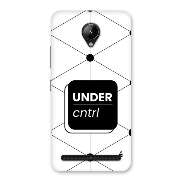 Under Control Back Case for Lenovo C2