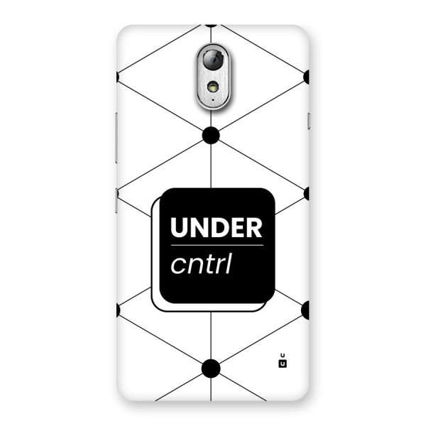 Under Control Back Case for Lenovo Vibe P1M