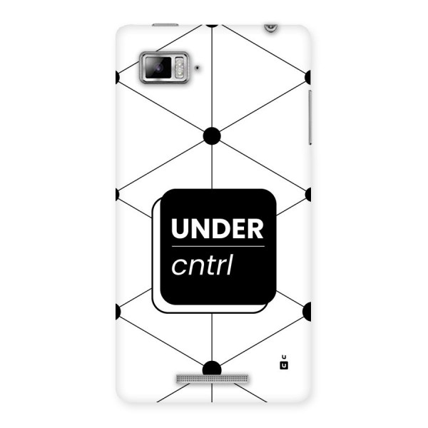 Under Control Back Case for Lenovo Vibe Z K910