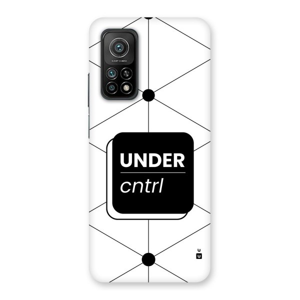 Under Control Back Case for Mi 10T 5G