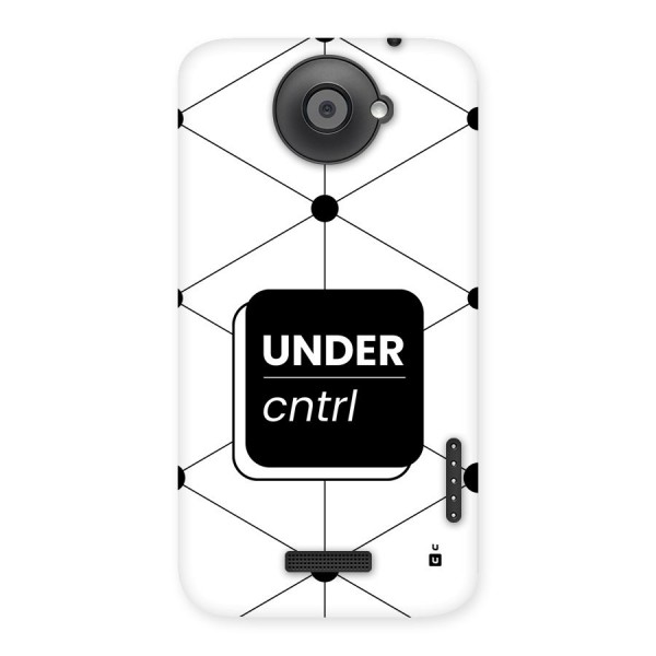 Under Control Back Case for One X