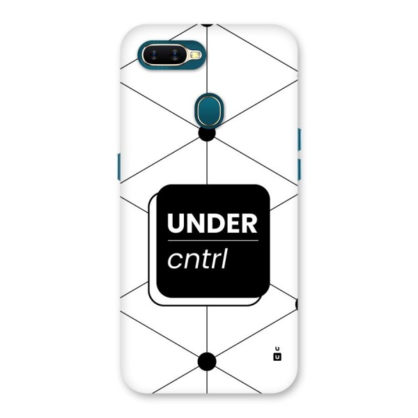 Under Control Back Case for Oppo A12s