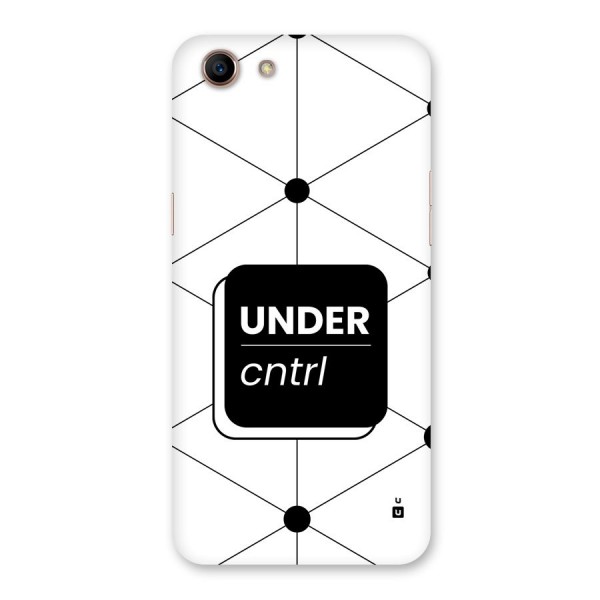 Under Control Back Case for Oppo A83 (2018)