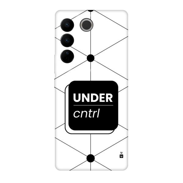 Under Control Back Case for Vivo V27