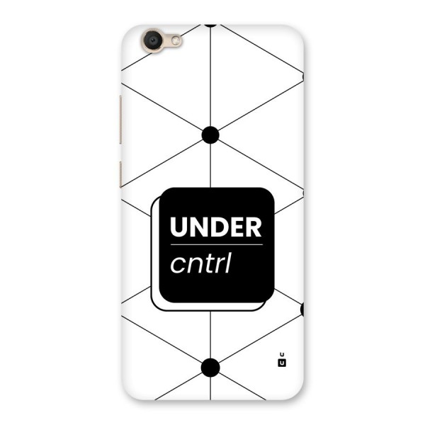 Under Control Back Case for Vivo V5s