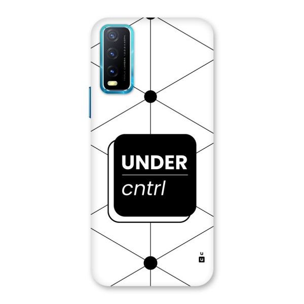 Under Control Back Case for Vivo Y12s