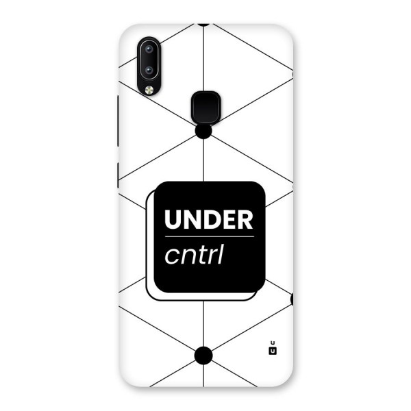 Under Control Back Case for Vivo Y93
