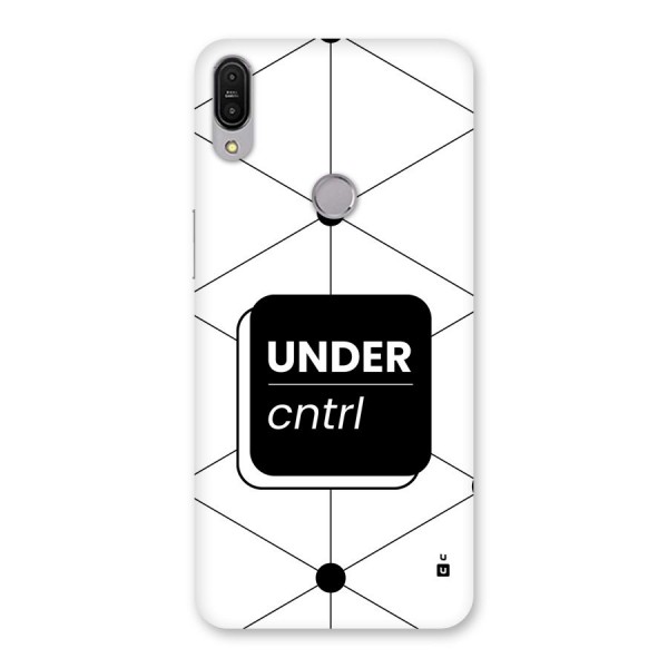 Under Control Back Case for Zenfone Max Pro M1
