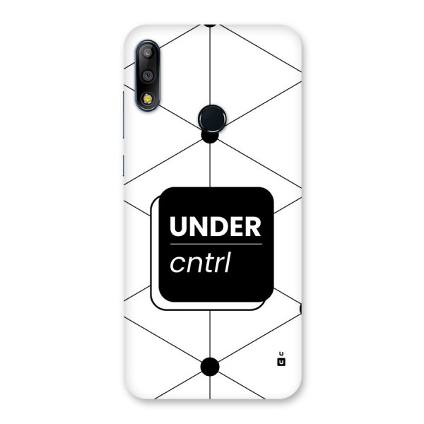 Under Control Back Case for Zenfone Max Pro M2