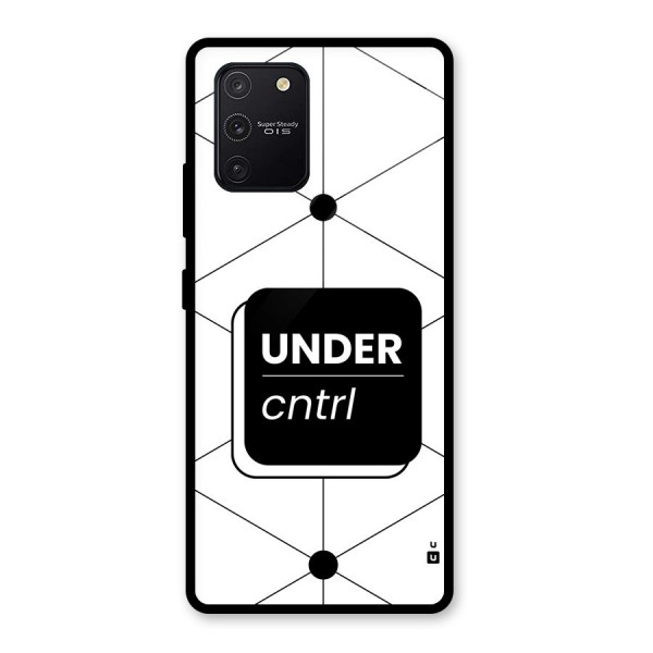 Under Control Glass Back Case for Galaxy S10 Lite
