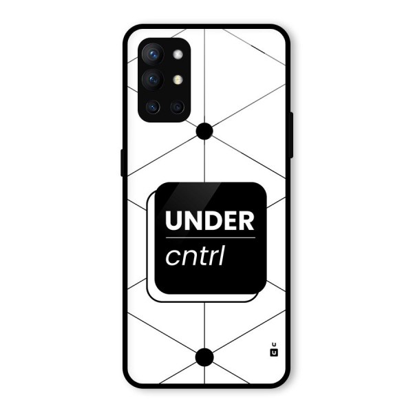 Under Control Glass Back Case for OnePlus 9R