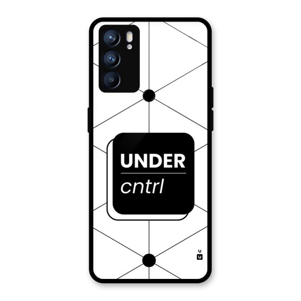 Under Control Glass Back Case for Oppo Reno6 5G