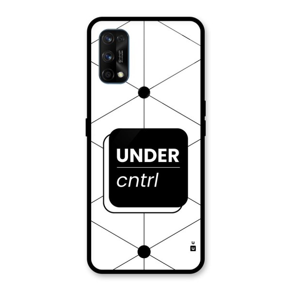 Under Control Glass Back Case for Realme 7 Pro