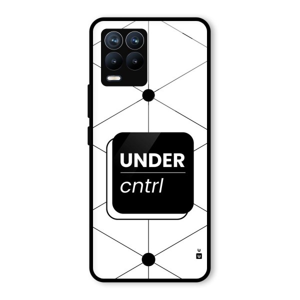Under Control Glass Back Case for Realme 8 Pro