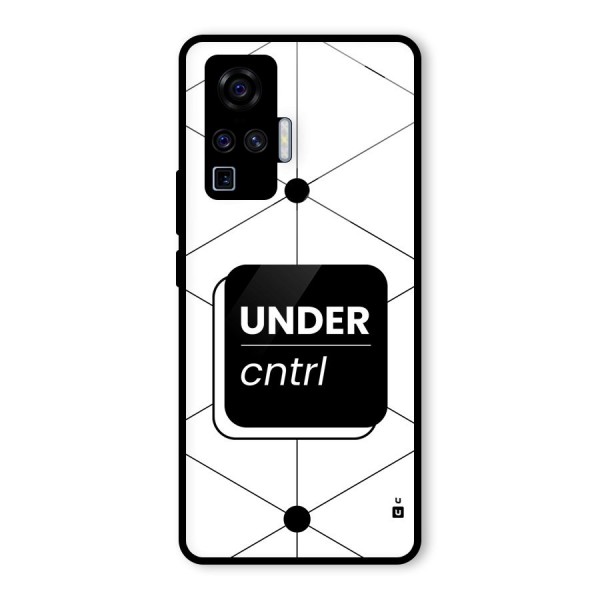 Under Control Glass Back Case for Vivo X50 Pro