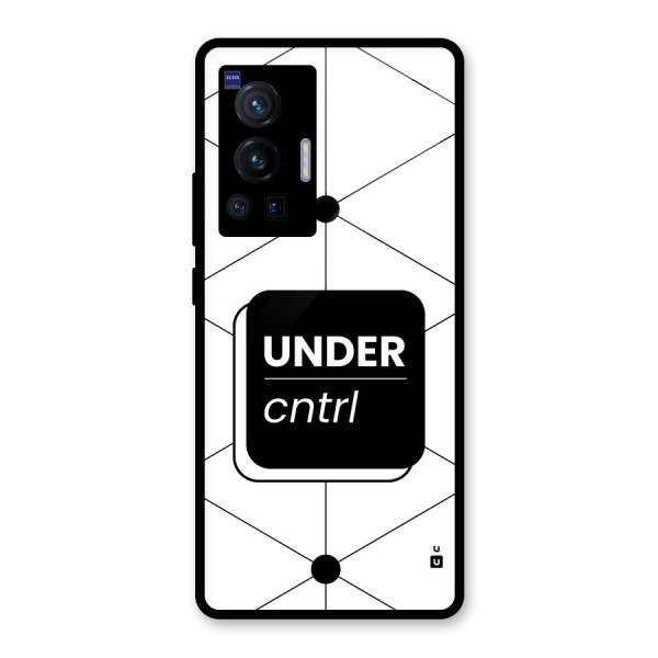 Under Control Glass Back Case for Vivo X70 Pro