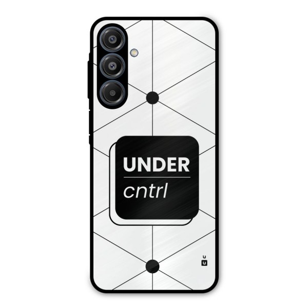 Under Control Metal Back Case for Galaxy A16 5G