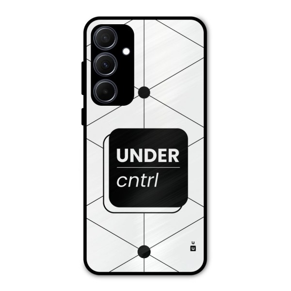 Under Control Metal Back Case for Galaxy A35