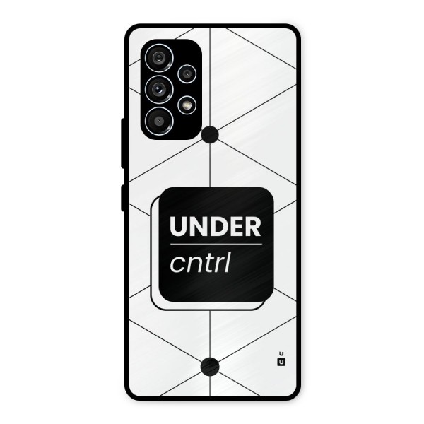 Under Control Metal Back Case for Galaxy A53 5G