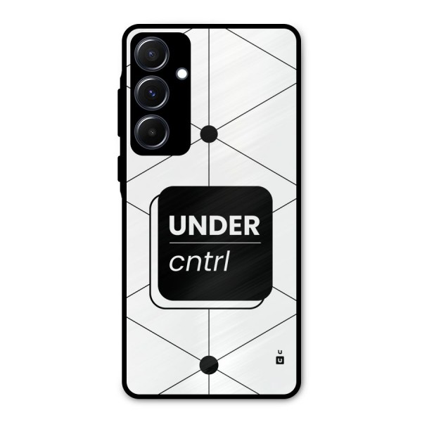 Under Control Metal Back Case for Galaxy A55