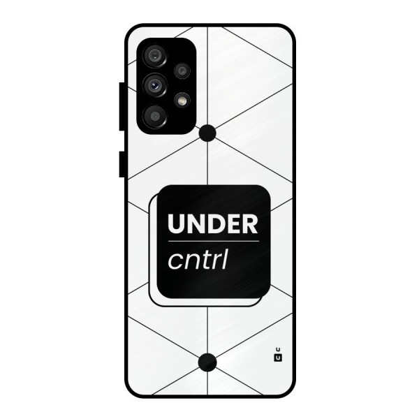 Under Control Metal Back Case for Galaxy A73 5G