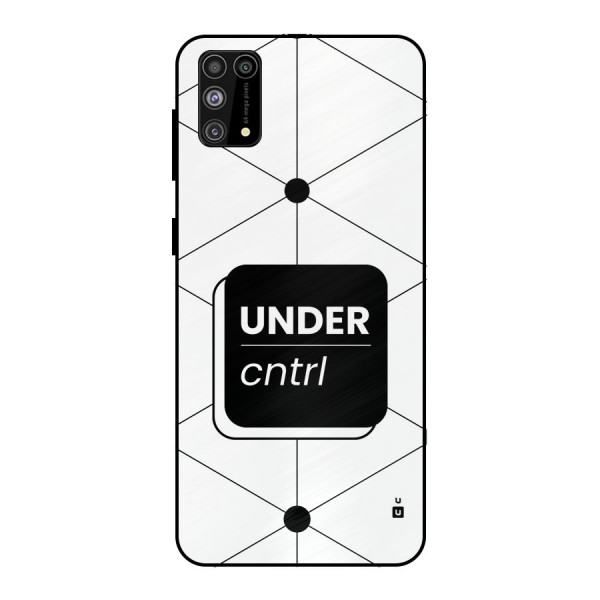 Under Control Metal Back Case for Galaxy F41