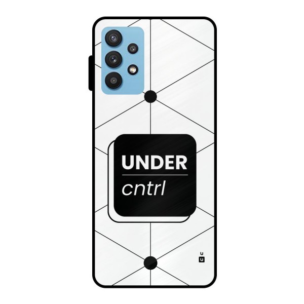 Under Control Metal Back Case for Galaxy M32 5G