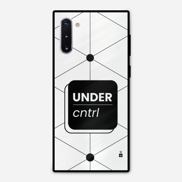 Under Control Metal Back Case for Galaxy Note 10