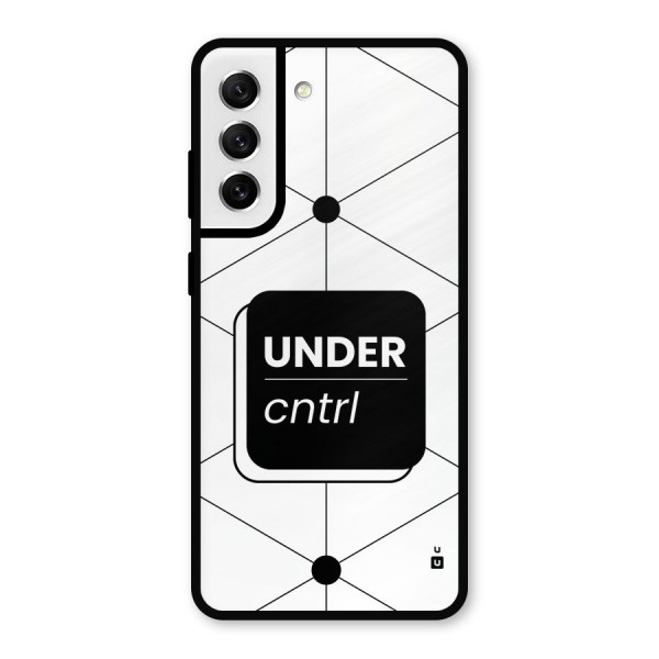 Under Control Metal Back Case for Galaxy S21 FE 5G